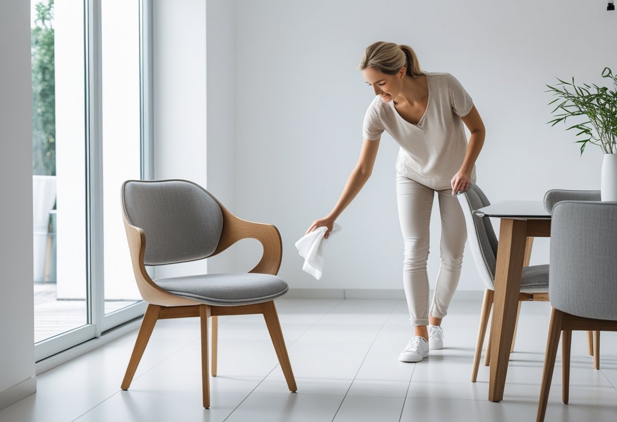 Sådan vælger du den perfekte spisebordsstol og holder dit hjem rent